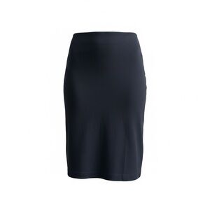 J. Jill Classic Black Casual Shift Skirt - Women's